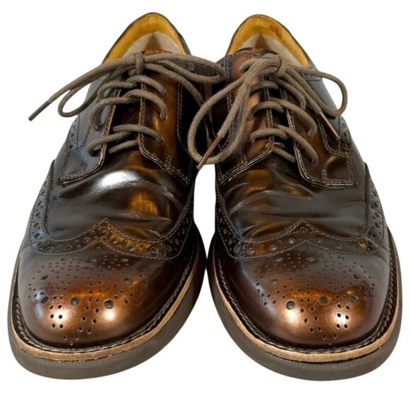 Sperry Mens Oxford Wingtip Shoes Top Sider Gold Cup Bellingham Size 7.5M Loafers main image 10